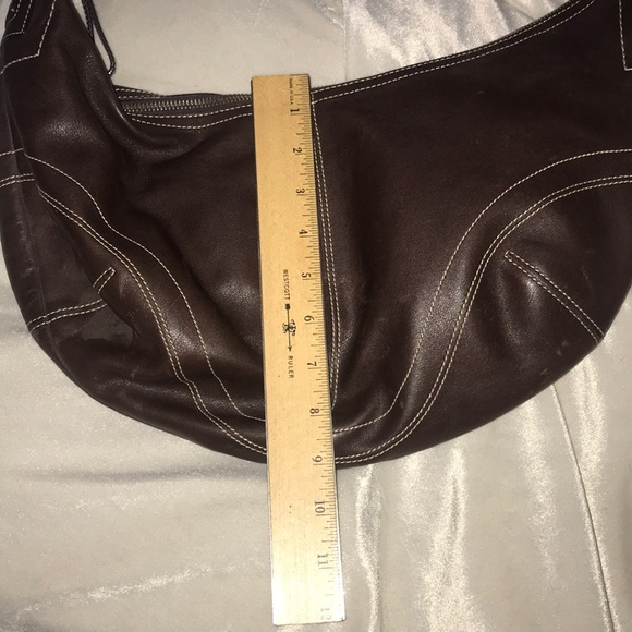 Coach Chocolate Brown Hobo purse - Picture 5 of 8